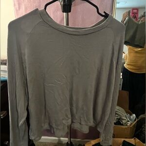 Gray Women's Top